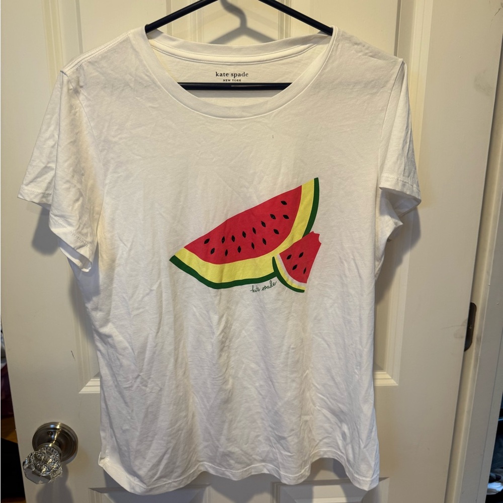 Kate Spade White Watermelon Tee